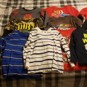 Toddler boys long sleeve shirts